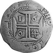 Portugal 400 Reis (Cruzado) (Afonso VI) KM# 83 +IN.HOC.SIGNO.VINCES coin reverse Portugal 400 Reis (Cruzado) (Afonso VI) KM# 83 +IN.HOC.SIGNO.VINCES coin reverse