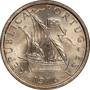 Portugal 5 Escudos Ship 1976 KM# 591 REPUBLICA PORTUGUESA 1973 coin obverse Portugal 5 Escudos Ship 1976 KM# 591 REPUBLICA PORTUGUESA 1973 coin obverse