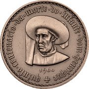 Portugal 5 Escudos 500th Anniversary of the Death of Prince Henry the Navigator 1960 INCM KM# 587 QUINTO CENTENARIO DA MORTE DO INFANTE DOM HENRIQUE 1960 coin reverse Portugal 5 Escudos 500th Anniversary of the Death of Prince Henry the Navigator 1960 INCM KM# 587 QUINTO CENTENARIO DA MORTE DO INFANTE DOM HENRIQUE 1960 coin reverse