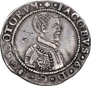 UK 5 Shillings (James VI) IACOBVS 6 D G R SCOTORVM coin obverse UK 5 Shillings (James VI) IACOBVS 6 D G R SCOTORVM coin obverse