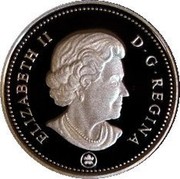 Canada 50 Cents (Coat of Arms of Canada) KM# 494b ELIZABETH II D G REGINA coin obverse Canada 50 Cents (Coat of Arms of Canada) KM# 494b ELIZABETH II D G REGINA coin obverse