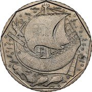 Portugal 50 Escudos 1986 KM# 636 Republic coin reverse Portugal 50 Escudos 1986 KM# 636 Republic coin reverse