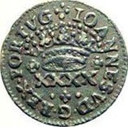 Portugal 50 Reis (1/2 Tostao) ND P KM# 200 Kingdom Milled coinage IOANNES V D G REX PORTVG XXXX coin obverse Portugal 50 Reis (1/2 Tostao) ND P KM# 200 Kingdom Milled coinage IOANNES V D G REX PORTVG XXXX coin obverse