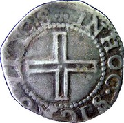Portugal 50 Reis (1/2 Tostao) ND KM# 16 Kingdom Dump coinage IN HOC SIGNO VINCES coin reverse Portugal 50 Reis (1/2 Tostao) ND KM# 16 Kingdom Dump coinage IN HOC SIGNO VINCES coin reverse