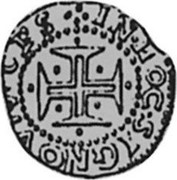 Portugal 50 Reis (1/2 Tostao) Pedro Prince Regent ND KM# 102 IN.HOC.SIGNO.VINCES coin reverse Portugal 50 Reis (1/2 Tostao) Pedro Prince Regent ND KM# 102 IN.HOC.SIGNO.VINCES coin reverse