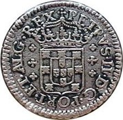 Portugal 60 Reis (3 Vintens) Pedro II ND KM# 138 PETVS.II.D.G.PORT.ET.ALG.REX coin obverse Portugal 60 Reis (3 Vintens) Pedro II ND KM# 138 PETVS.II.D.G.PORT.ET.ALG.REX coin obverse