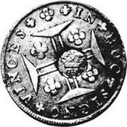 Portugal 600 Reis ND KM# 26.2 Portuguese Administration Countermarked coinage (1887 Decree) IN HOC SIGNO VINCES coin reverse Portugal 600 Reis ND KM# 26.2 Portuguese Administration Countermarked coinage (1887 Decree) IN HOC SIGNO VINCES coin reverse