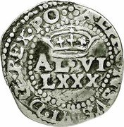 Portugal 80 Reis (4 Vintens) Afonso VI ND KM# 73 ALPHONSVS.VI.DG.REX coin obverse Portugal 80 Reis (4 Vintens) Afonso VI ND KM# 73 ALPHONSVS.VI.DG.REX coin obverse