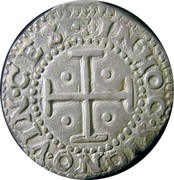 Portugal 80 Reis (4 Vintens) Pedro Prince Regent ND KM# 103 IN.HOC.SIGNO.VINCES coin reverse Portugal 80 Reis (4 Vintens) Pedro Prince Regent ND KM# 103 IN.HOC.SIGNO.VINCES coin reverse