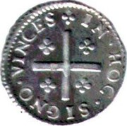 Portugal 80 Reis (LXXX. Tostao) Pedro II ND KM# 142 IN.HOC.SIGNO.VINCES coin reverse Portugal 80 Reis (LXXX. Tostao) Pedro II ND KM# 142 IN.HOC.SIGNO.VINCES coin reverse