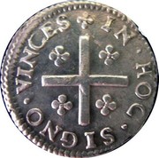 Portugal 80 Reis (LXXX. Tostao) Pedro II ND KM# 141 IN.HOC.SIGNO.VINCES coin reverse Portugal 80 Reis (LXXX. Tostao) Pedro II ND KM# 141 IN.HOC.SIGNO.VINCES coin reverse