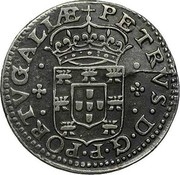 Portugal 80 Reis (LXXX. Tostao) (Pedro Prince Regent) KM# 112 PETRVS · D · G · P · PORTVGALIÆ coin obverse Portugal 80 Reis (LXXX. Tostao) (Pedro Prince Regent) KM# 112 PETRVS · D · G · P · PORTVGALIÆ coin obverse