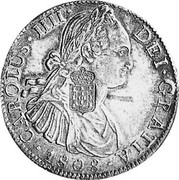 Portugal 870 Reis ND INCM KM# 440.13 Kingdom Countermarked coinage (870 Reis) DEI GRATIA 1808 CAROLUS IIII coin obverse Portugal 870 Reis ND INCM KM# 440.13 Kingdom Countermarked coinage (870 Reis) DEI GRATIA 1808 CAROLUS IIII coin obverse