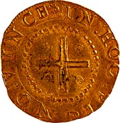 Portugal Cruzado Filipe I ND LB KM# 7 : IN : HOC : SIGNO : VINCES coin reverse Portugal Cruzado Filipe I ND LB KM# 7 : IN : HOC : SIGNO : VINCES coin reverse