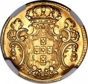 Portugal Escudo 1730 KM# 219.8 Kingdom Milled coinage coin reverse Portugal Escudo 1730 KM# 219.8 Kingdom Milled coinage coin reverse