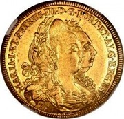 Portugal Escudo 1785 KM# 270 Kingdom Milled coinage MARIA I ET PETRUS III D G PORT ET ALG REGENS 1781 coin obverse Portugal Escudo 1785 KM# 270 Kingdom Milled coinage MARIA I ET PETRUS III D G PORT ET ALG REGENS 1781 coin obverse