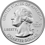 USA 1/4 Dollar (Tuskegee Airmen National Historic Site) UNITED STATES OF AMERICA IN GOD WE TRUST LIBERTY P JF WC QUARTER DOLLAR coin obverse USA 1/4 Dollar (Tuskegee Airmen National Historic Site) UNITED STATES OF AMERICA IN GOD WE TRUST LIBERTY P JF WC QUARTER DOLLAR coin obverse