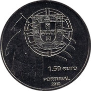 Portugal 1,50 Euro Against Famine 2010 KM# 795 1.50 EURO PORTUGAL 2010 coin obverse Portugal 1,50 Euro Against Famine 2010 KM# 795 1.50 EURO PORTUGAL 2010 coin obverse