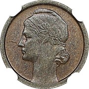 Portugal 10 Centavos Pattern ND  Essai  coin reverse Portugal 10 Centavos Pattern ND  Essai  coin reverse