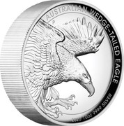 Australia 10 Dollars Australian Wedge-tailed Eagle 2020 P AUSTRALIAN WEDGE-TAILED EAGLE 2020 10OZ 9999 SILVER coin reverse Australia 10 Dollars Australian Wedge-tailed Eagle 2020 P AUSTRALIAN WEDGE-TAILED EAGLE 2020 10OZ 9999 SILVER coin reverse