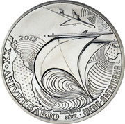 Portugal 10 Euro 20th Anniversary of the Ibero American series 2012 KM# 818 XX ANIVERSARIO SERIE IBERO-AMERICANA INCM 2012 SÉRIE IBERO-AMERICANA coin reverse Portugal 10 Euro 20th Anniversary of the Ibero American series 2012 KM# 818 XX ANIVERSARIO SERIE IBERO-AMERICANA INCM 2012 SÉRIE IBERO-AMERICANA coin reverse