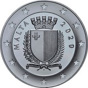 Malta 10 Euro 250th Anniversary of Beethoven's Birth 2020 ☤ REPUBBLIKA TA' MALTA MALTA 2020 coin obverse
