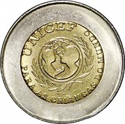 Portugal 100 Escudos UNICEF 1999 INCM KM# 722.1 UNICEF INCM F. CONDUTO PARA AS CRIANÇAS DO MUNDO coin reverse Portugal 100 Escudos UNICEF 1999 INCM KM# 722.1 UNICEF INCM F. CONDUTO PARA AS CRIANÇAS DO MUNDO coin reverse