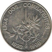 Portugal 1000 Escudos 75th Anniversary Foundation of the League of Combatants 1998 INCM KM# 714 LIGA DOS COMBATENTES 1923 1998 coin reverse Portugal 1000 Escudos 75th Anniversary Foundation of the League of Combatants 1998 INCM KM# 714 LIGA DOS COMBATENTES 1923 1998 coin reverse