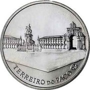 Portugal 2 1/2 Euro The Palace Square of Lisbon 2010 INCM Proof KM# 798a TERREIRO DO PAÇO coin reverse Portugal 2 1/2 Euro The Palace Square of Lisbon 2010 INCM Proof KM# 798a TERREIRO DO PAÇO coin reverse