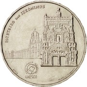 Portugal 2 1/2 Euro World Heritage - Hieronymites Monastery 2009 KM# 792 MOSTEIRO DOS JERÓNIMOS PATRIMÓNIO MUNDIAL UNESCO INCM ISABEL C. F. BRANCO coin reverse Portugal 2 1/2 Euro World Heritage - Hieronymites Monastery 2009 KM# 792 MOSTEIRO DOS JERÓNIMOS PATRIMÓNIO MUNDIAL UNESCO INCM ISABEL C. F. BRANCO coin reverse