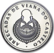 Portugal 2,5 Euro Earrings of Viana do Castelo 2013 Proof KM# 852a ARRECADAS DE VIANA DE CASTELO coin reverse Portugal 2,5 Euro Earrings of Viana do Castelo 2013 Proof KM# 852a ARRECADAS DE VIANA DE CASTELO coin reverse
