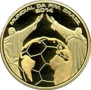 Portugal 2,5 EURO Football World Cup Brazil 2014 INCM Proof KM# 840b MUNDIAL DA FIFA BRASIL 2014 coin reverse Portugal 2,5 EURO Football World Cup Brazil 2014 INCM Proof KM# 840b MUNDIAL DA FIFA BRASIL 2014 coin reverse