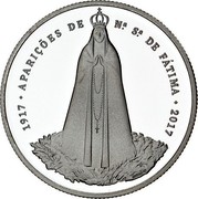 Portugal 2,50 Euro 100th Anniversary of the Virgin Mary in Fatima 2017 INCM Proof KM# 874a 1917 APARIÇÕES DE Nª Sª DE FÁTIMA 2017 MENÉRES coin reverse Portugal 2,50 Euro 100th Anniversary of the Virgin Mary in Fatima 2017 INCM Proof KM# 874a 1917 APARIÇÕES DE Nª Sª DE FÁTIMA 2017 MENÉRES coin reverse
