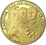Portugal 2,50 Euro Ethnographic Treasures - Caretos from Tras os Montes 2017 INCM Proof KM# 875b CARETOS TRÁS-OS-MONTES coin reverse Portugal 2,50 Euro Ethnographic Treasures - Caretos from Tras os Montes 2017 INCM Proof KM# 875b CARETOS TRÁS-OS-MONTES coin reverse