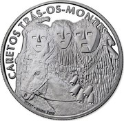 Portugal 2,50 Euro Ethnographic Treasures - Caretos from Tras os Montes 2017 INCM Proof KM# 875a BAIBA SIME CARETOS TRÁS-OS-MONTES INCM coin reverse Portugal 2,50 Euro Ethnographic Treasures - Caretos from Tras os Montes 2017 INCM Proof KM# 875a BAIBA SIME CARETOS TRÁS-OS-MONTES INCM coin reverse