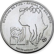 Portugal 2,50 Euro FIFA World Cup in South Africa 2010 INCM KM# 797 MUNDIAL DA FIFA ÁFRICA DO SUL 2010 TM CARLOS MARQUES INCM coin reverse Portugal 2,50 Euro FIFA World Cup in South Africa 2010 INCM KM# 797 MUNDIAL DA FIFA ÁFRICA DO SUL 2010 TM CARLOS MARQUES INCM coin reverse