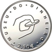 Portugal 2,50 Euro Inauguration Of The Museum Of Money 2016 INCM Proof KM# 870a MUSEU DO DINHEIRO INCM 2,50 € CHARTERS ALMEIDA coin reverse Portugal 2,50 Euro Inauguration Of The Museum Of Money 2016 INCM Proof KM# 870a MUSEU DO DINHEIRO INCM 2,50 € CHARTERS ALMEIDA coin reverse