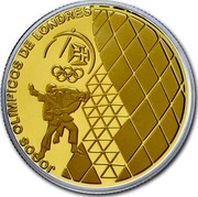 Portugal 2,50 Euro London Olympic Games 2012 Proof KM# 816b JOGOS OLÍMPICOS DE LONDRES coin reverse Portugal 2,50 Euro London Olympic Games 2012 Proof KM# 816b JOGOS OLÍMPICOS DE LONDRES coin reverse