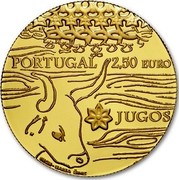 Portugal 2,50 Euro The Yokes 2014 Proof KM# 843b PORTUGAL 2,50 EURO JUGOS INCM - BAIBA SIME coin obverse Portugal 2,50 Euro The Yokes 2014 Proof KM# 843b PORTUGAL 2,50 EURO JUGOS INCM - BAIBA SIME coin obverse
