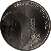 Portugal 2,50 Euro UNESCO Cultural Heritage - Fado 2008 KM# 783 PATRIMÓNIO CULTURAL O FADO INCM VITOR SANTOS coin reverse Portugal 2,50 Euro UNESCO Cultural Heritage - Fado 2008 KM# 783 PATRIMÓNIO CULTURAL O FADO INCM VITOR SANTOS coin reverse