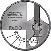 Portugal 2,50 Euro UNESCO Cultural Heritage - Fado 2015 Proof KM# 858a PATRIMÓNIO IMATERIAL DA HUMANIDADE UNESCO FADO coin reverse Portugal 2,50 Euro UNESCO Cultural Heritage - Fado 2015 Proof KM# 858a PATRIMÓNIO IMATERIAL DA HUMANIDADE UNESCO FADO coin reverse