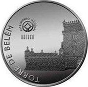 Portugal 2,50 Euro World Heritage - Belem Tower 2009 Proof KM# 793a TORRE DE BELÉM PATRIMÓNIO MUNDIAL UNESCO coin reverse Portugal 2,50 Euro World Heritage - Belem Tower 2009 Proof KM# 793a TORRE DE BELÉM PATRIMÓNIO MUNDIAL UNESCO coin reverse