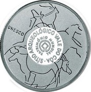 Portugal 2,50 € World Heritage - Coa Valley 2010 INCM Proof KM# 801a SÍTIO ARQUEOLÓGICO VALE DO CÔA PATRIMÓNIO MUNDIAL UNESCO coin reverse Portugal 2,50 € World Heritage - Coa Valley 2010 INCM Proof KM# 801a SÍTIO ARQUEOLÓGICO VALE DO CÔA PATRIMÓNIO MUNDIAL UNESCO coin reverse