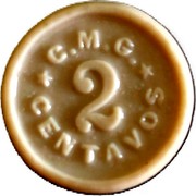 Portugal 2 Centavos 1921  Kingdom Decimal coinage C.M.G. 2 CENTAVOS coin reverse