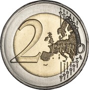 Portugal 2 Euro (250th Anniversary of the Imprensa Nacional - Casa da Moeda) 2 EURO LL coin reverse Portugal 2 Euro (250th Anniversary of the Imprensa Nacional - Casa da Moeda) 2 EURO LL coin reverse