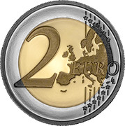 Portugal 2 Euro (600th Anniversary of the Discovery of the Madeira Archipelago) 2 EURO LL coin reverse