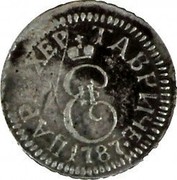 Russia 2 kopeks Catherine II 1787 T.M KM# 86 1787 ЦАРИ ХЕР ТАВРИЧЕ coin obverse Russia 2 kopeks Catherine II 1787 T.M KM# 86 1787 ЦАРИ ХЕР ТАВРИЧЕ coin obverse