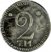 Russia 2 kopeks Catherine II 1787 T.M KM# 86 2 ТМ coin reverse Russia 2 kopeks Catherine II 1787 T.M KM# 86 2 ТМ coin reverse