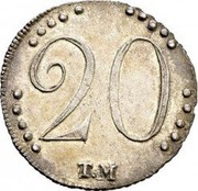 Russia 20 kopeks Catherine II 1787 Т.М KM# 92 20 TM coin reverse Russia 20 kopeks Catherine II 1787 Т.М KM# 92 20 TM coin reverse