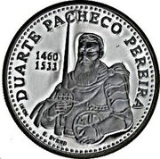 Portugal 200 Esc Duarte Pacheco Pereira 1999 KM# 719a DUARTE PACHECO PEREIRA 1460 1533 INCM E.BYRNE coin reverse Portugal 200 Esc Duarte Pacheco Pereira 1999 KM# 719a DUARTE PACHECO PEREIRA 1460 1533 INCM E.BYRNE coin reverse